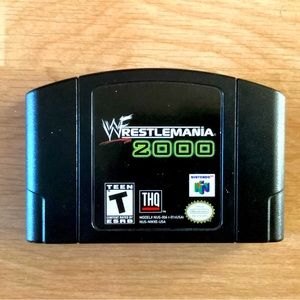 Nintendo 64 N64 Wrestlemania 2000 Game Pak